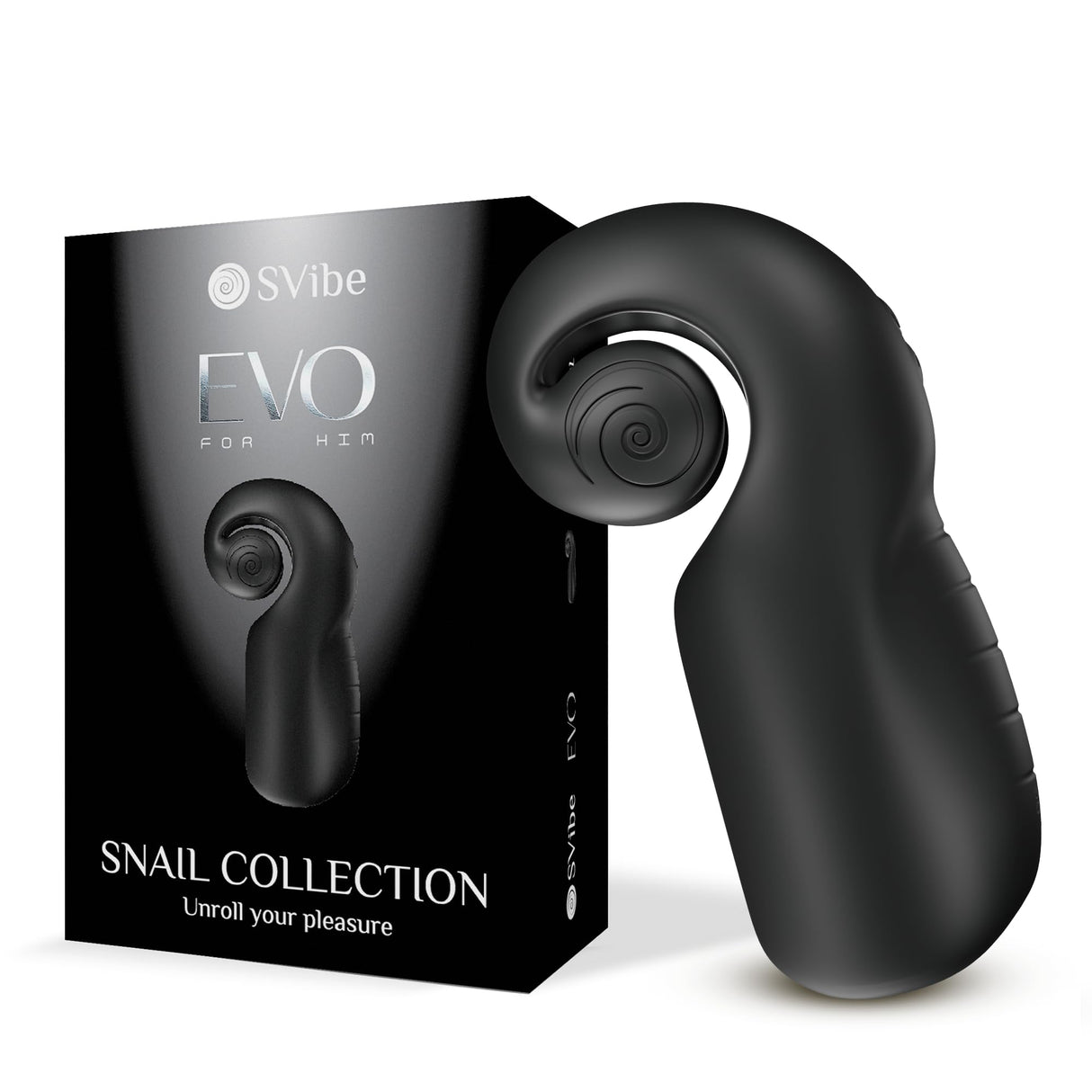 Masturbateur double action Slide & Roll — Snail Vibe EVO · Snail Vibe · Masturbateurs Vibrants