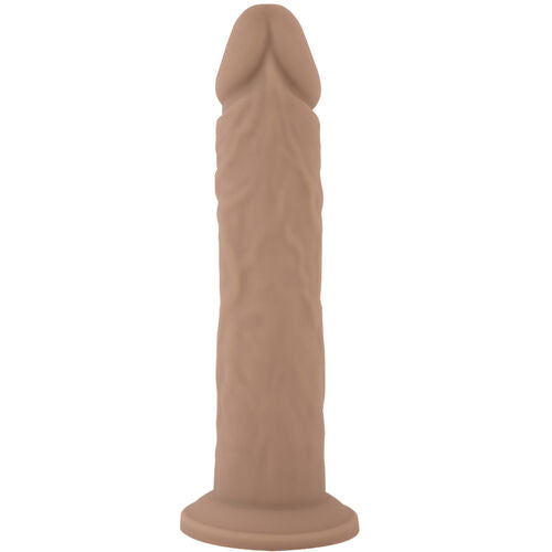 Gode réaliste caramel lisse 20 cm — Model 8