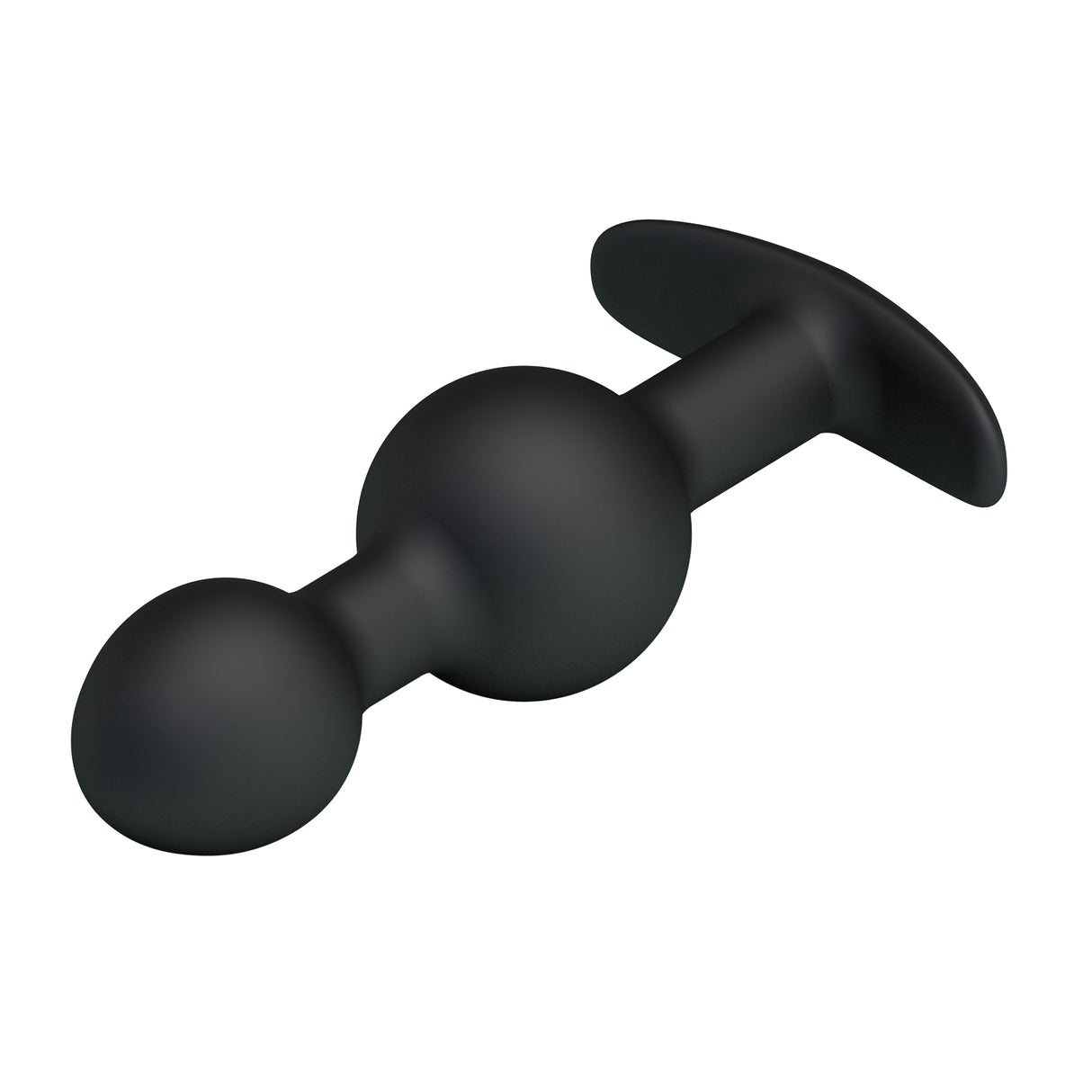 Chapelet anal silicone avec billes lestées 10 cm