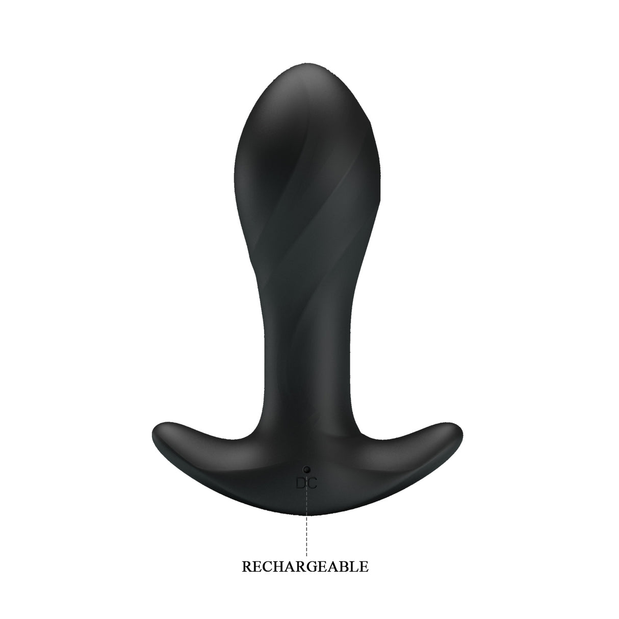 Vibrierender Silikon-Analplug 12 Modi 10,5 cm – Party Up