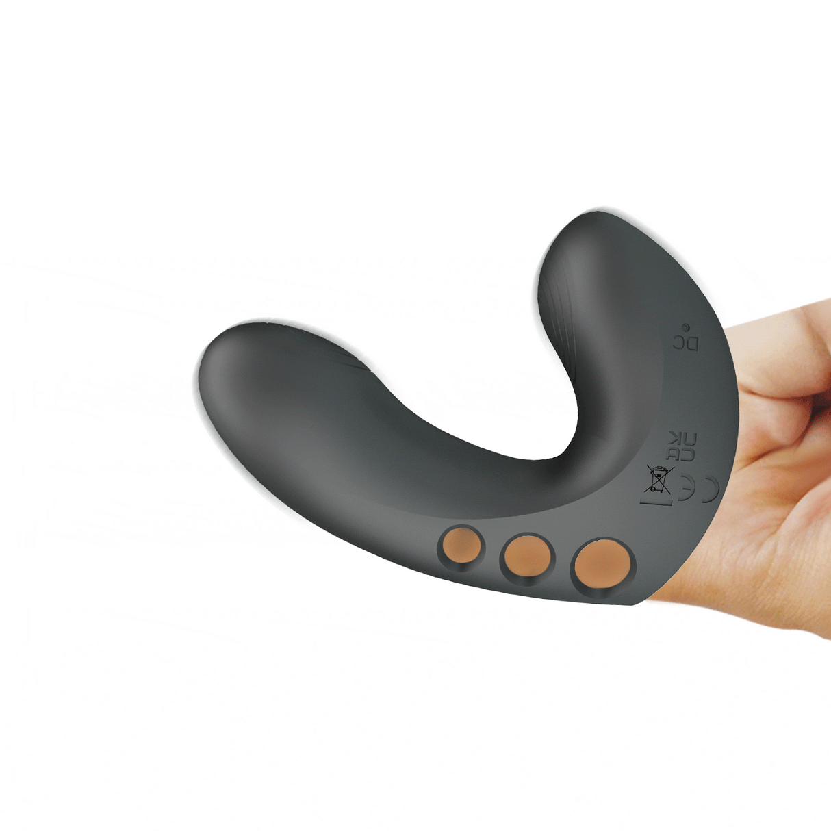 PRETTY LOVE - CAMELIA FINGER VIBRATOR 7 VIBRATIONS BLACK