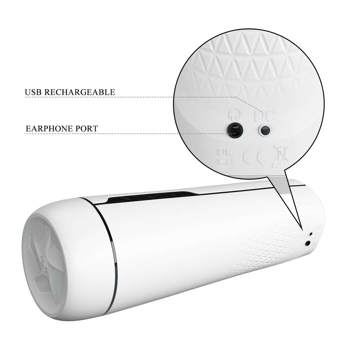 Masturbateur automatique aspiration et vibration — Sienna