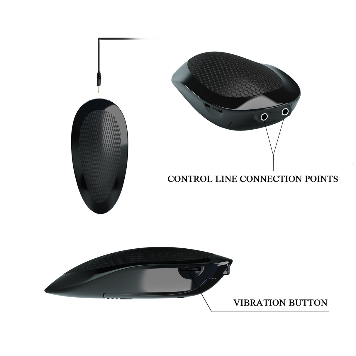Realistic rotating and vibrating dildo 19 cm — Oliver