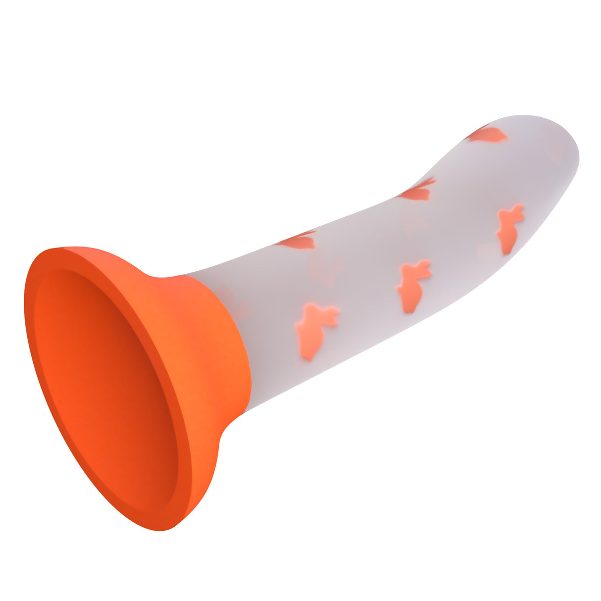 Leuchtender Nightfall Dildo Orange 17 cm × 3,3 cm