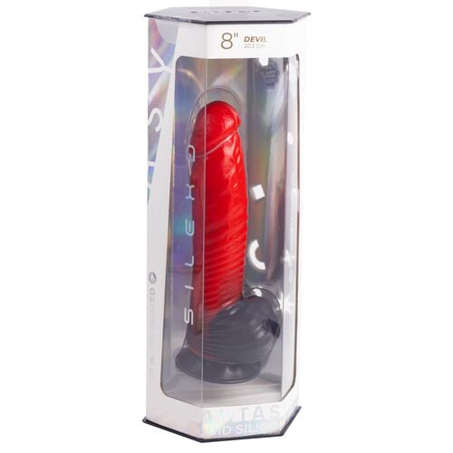 Gode fantaisie rouge et noir 20 cm — Devil