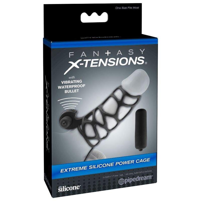 FANTASY X TENSIONS CAGE DE PUISSANCE EN SILICONE EXTREME