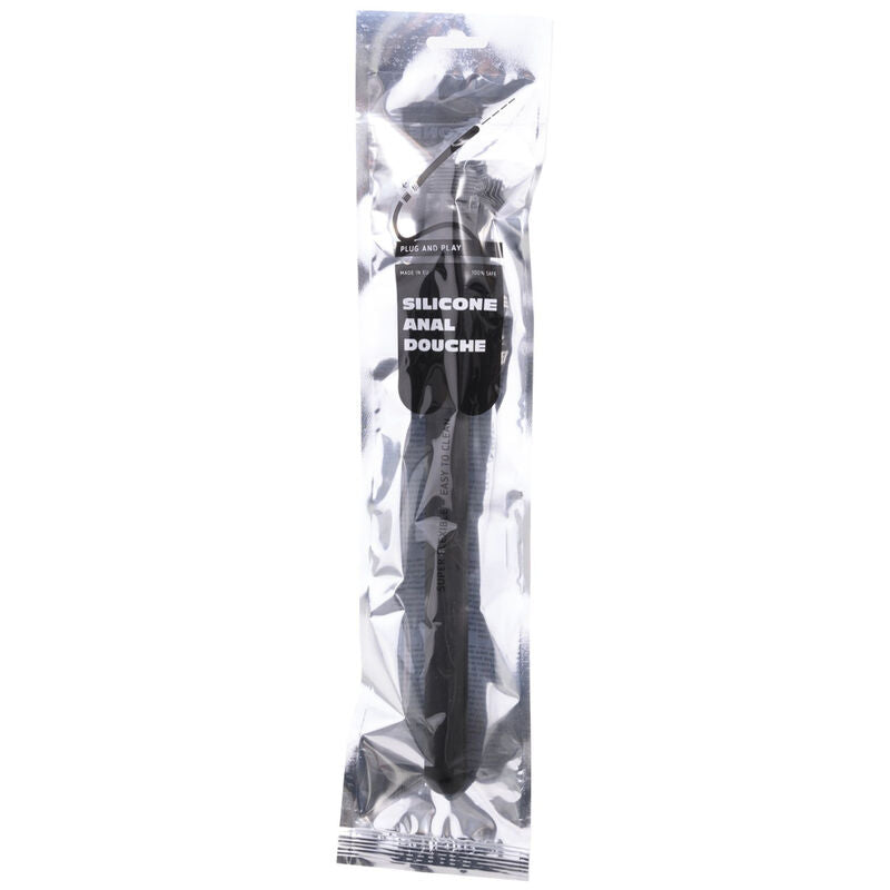 Canule de douche anale à boules graduées silicone 27 cm — emballage