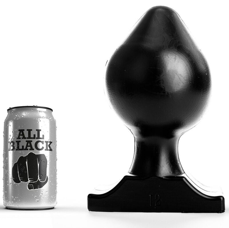 Plug All Black géant conique 22,5 cm — Ø 13 cm · All Black · Plugs XL