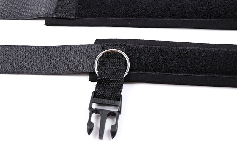 OHMAMA FETISH NEOPRENE ATTACHES POIGNETS ATTACHES ET BOUCLES
