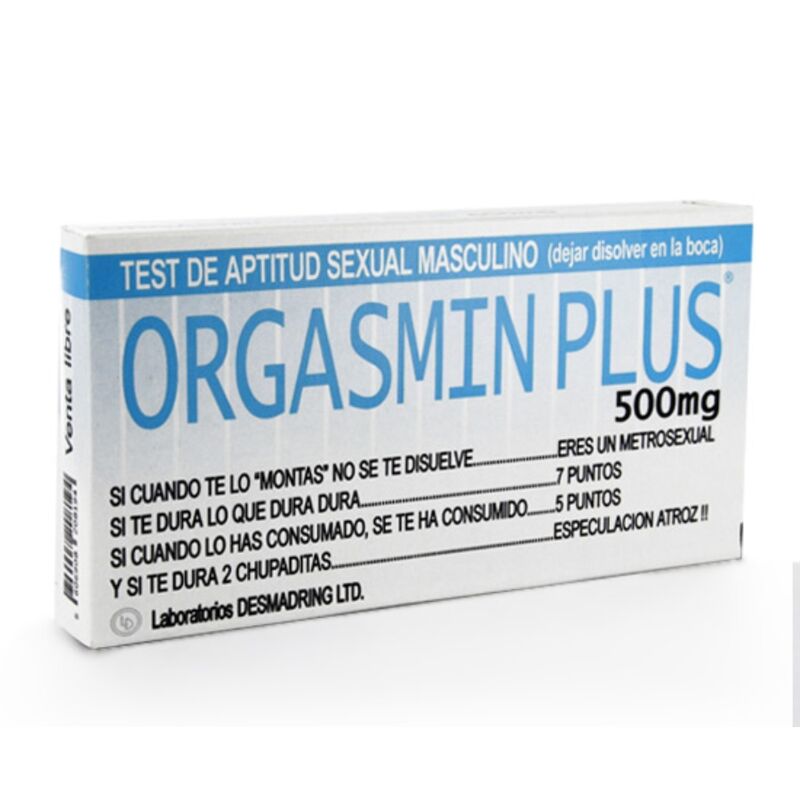 DIABLO GOLOSO BOITE BONBONNIERS ORGASMIN PLUS MASCULINE