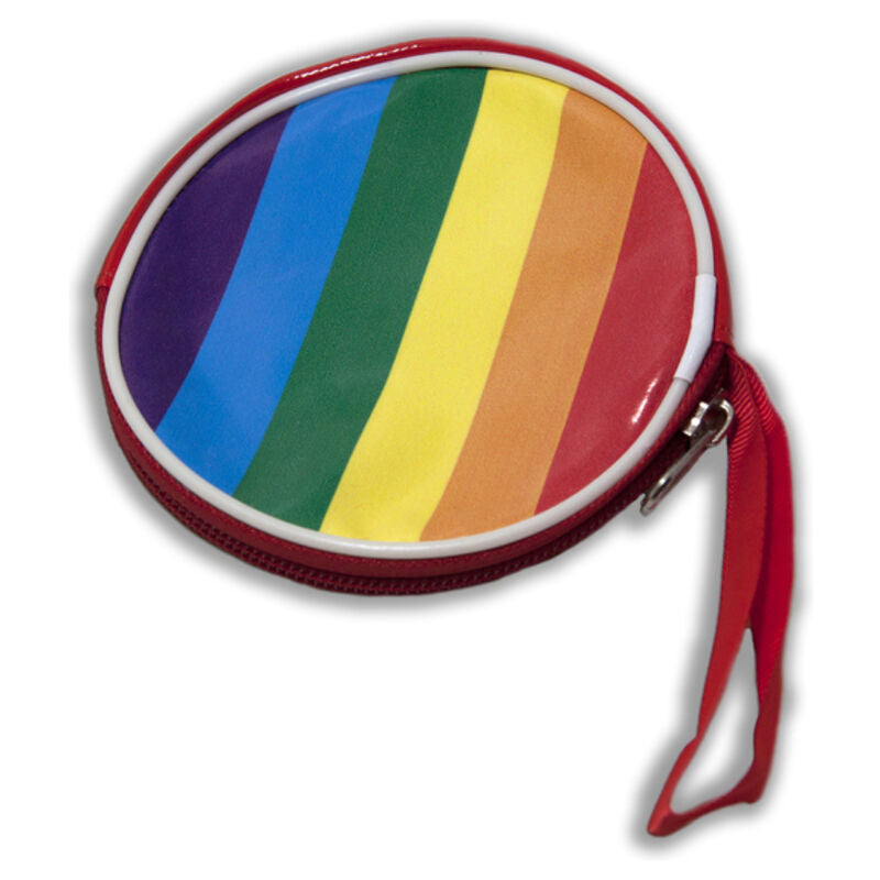 PRIDE PORTE MONNAIE RONDE DRAPEAU LGBT