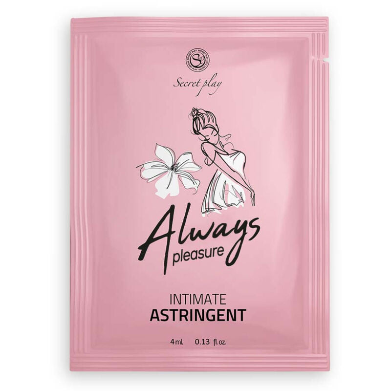 Gel astringent intime unidose 4 ml — Always Pleasure · Secretplay Cosmetic · Lubrifiants Mono-doses