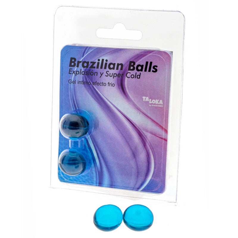 Gel intime effet froid — Brazilian Balls x2 · Taloka · Lubrifiants