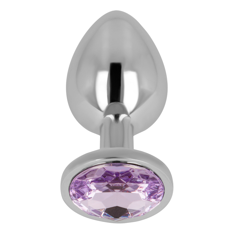 OHMAMA PLUG ANAL AVEC CRISTAL VIOLET 8 CM