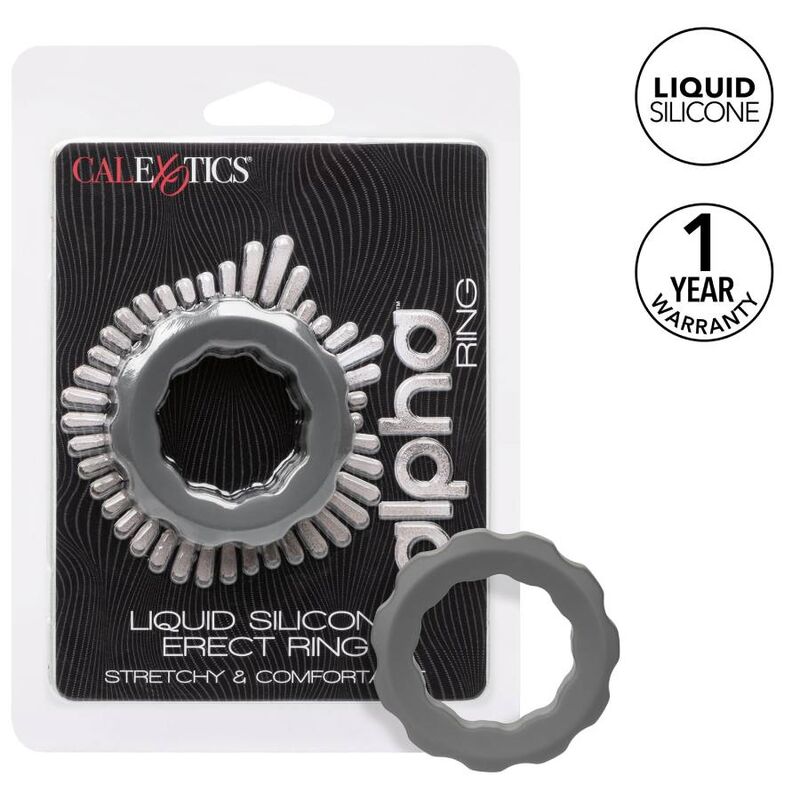 CALEXOTICS BAGUE ALPHA ERECT GRIS