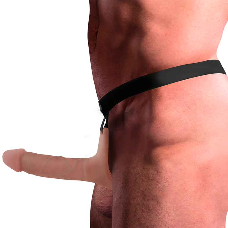 INTENSE HARNAIS CREUX AVEC GODE EN SILICONE 16 X 35 CM