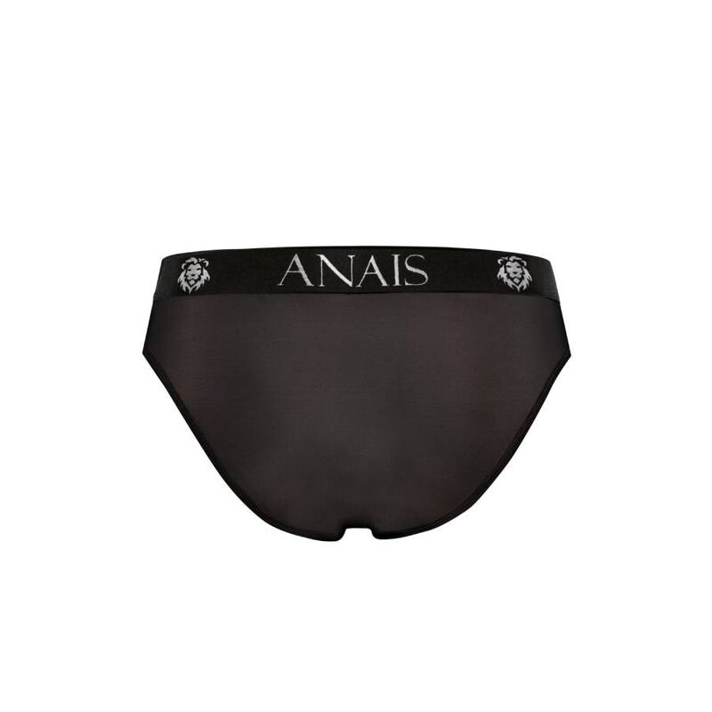 Schwarzer Mini-Slip aus Mikrofaser – Petrol