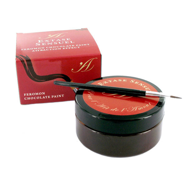 EXTASE SENSUAL PEINTURE CORPORELLE AU CHOCOLAT AVEC EFFET DATTRACTION 50 ML