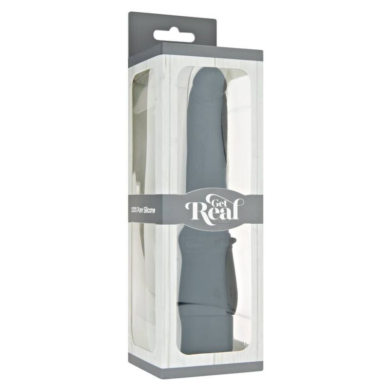 Vibromasseur silicone courbé point P 17,5 cm — Smooth Crown