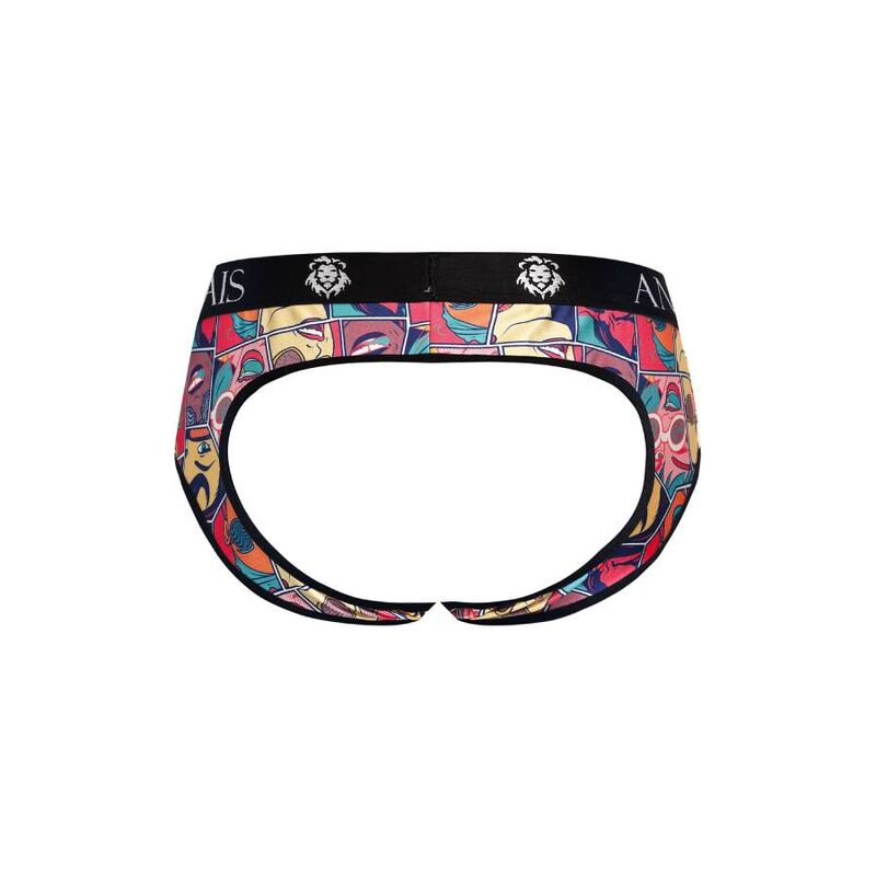 Jock-Bikini mit buntem Pop-Art-Comicprint — Comics