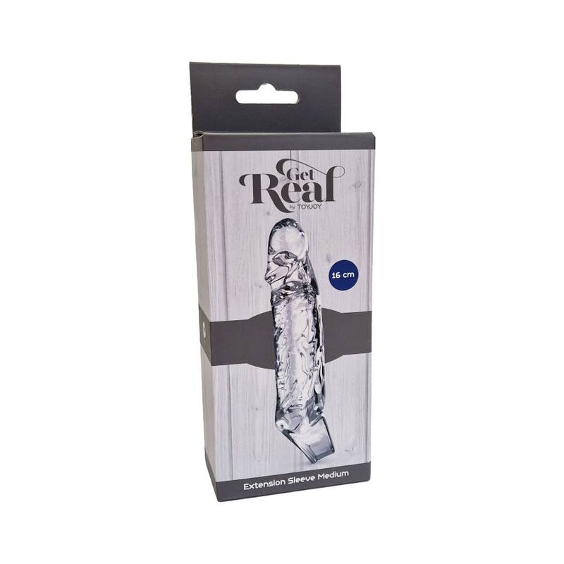 GET REAL MANCHON DEXTENSION MOYEN TRANSPARENT