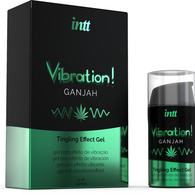 INTT PUISSANT STIMULANT INTIME GEL VIBRANT LIQUIDE CANNABIS 15ML