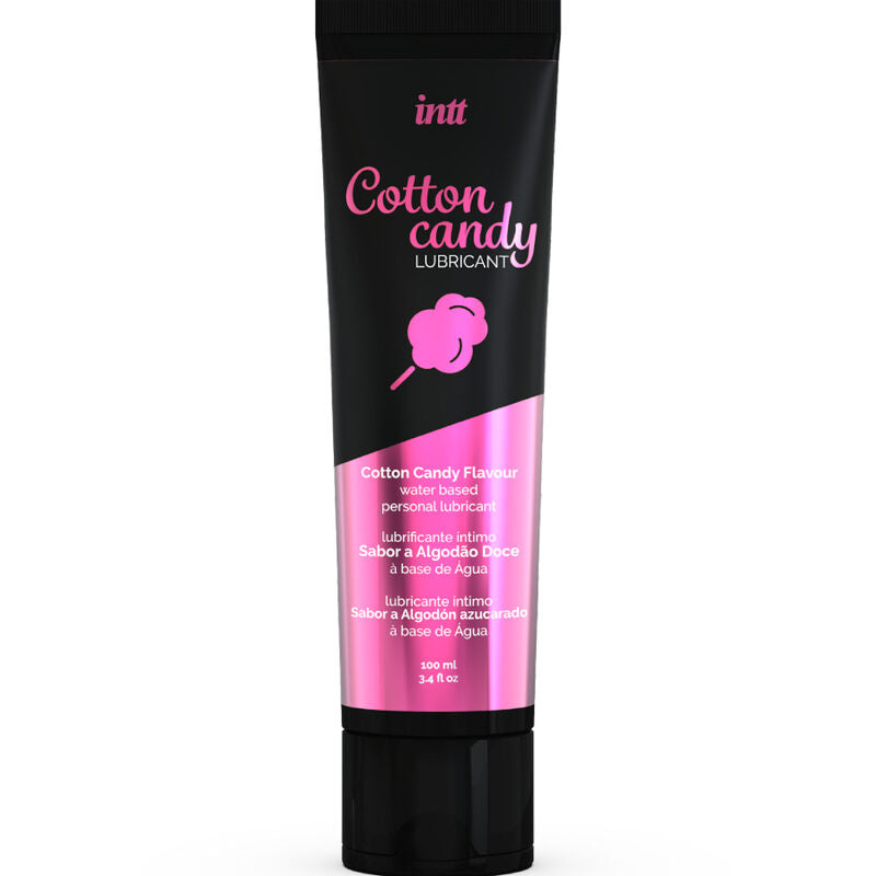 Lubrifiant aromatisé barbe à papa 100 ml — Cotton Candy · Intt Lubricants · Lubrifiants aromatisés