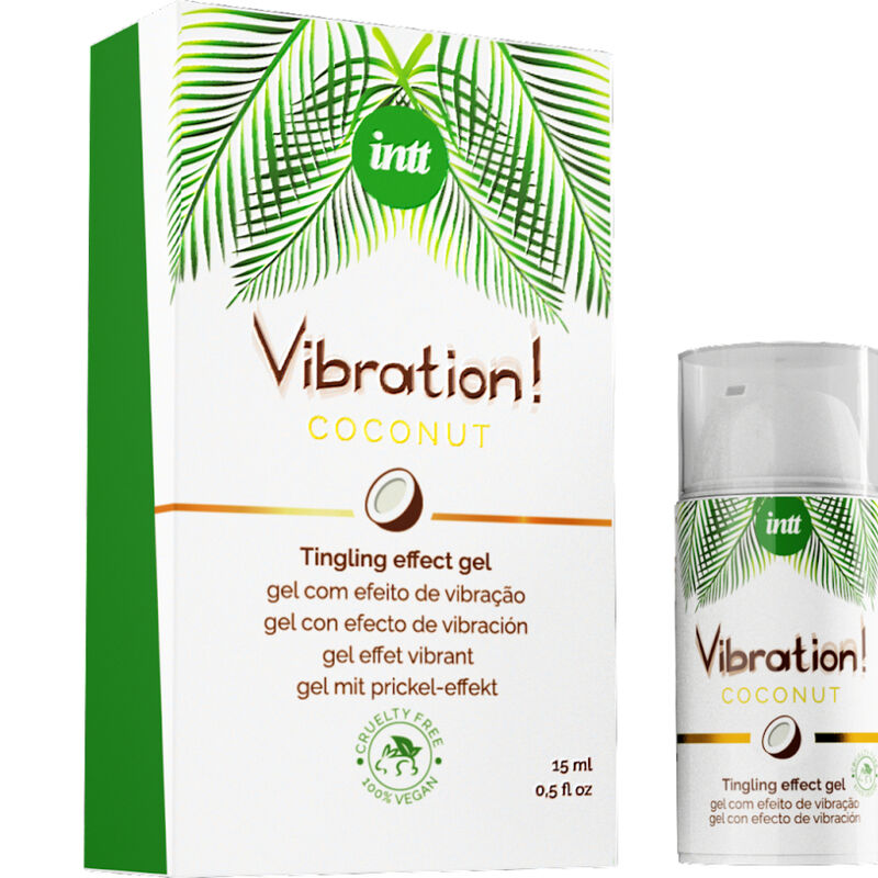 INTT VIBRATION GEL PUISSANT STIMULANT VIBRATEUR LIQUIDE VEGAN