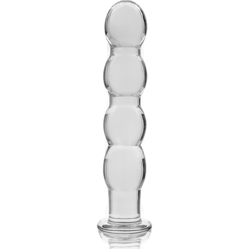 Gode verre 4 boules graduées 16,5 cm — en situation