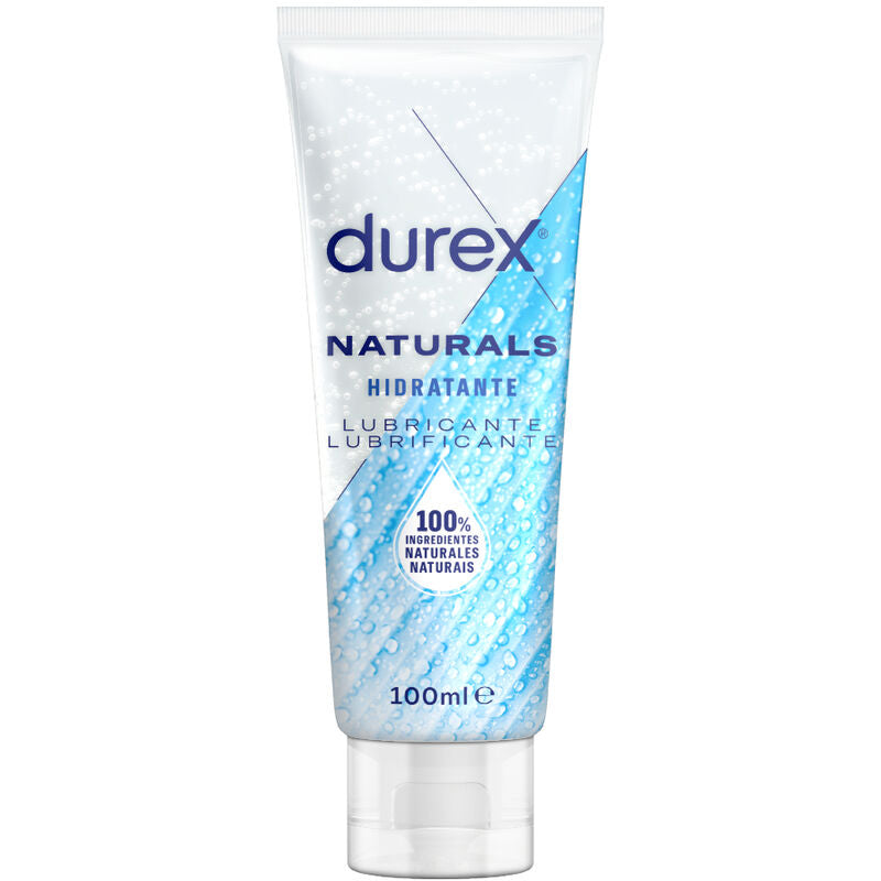 Lubrifiant hydratant acide hyaluronique 100% naturel 100 ml — Durex Natural · Durex Lubes · Base eau