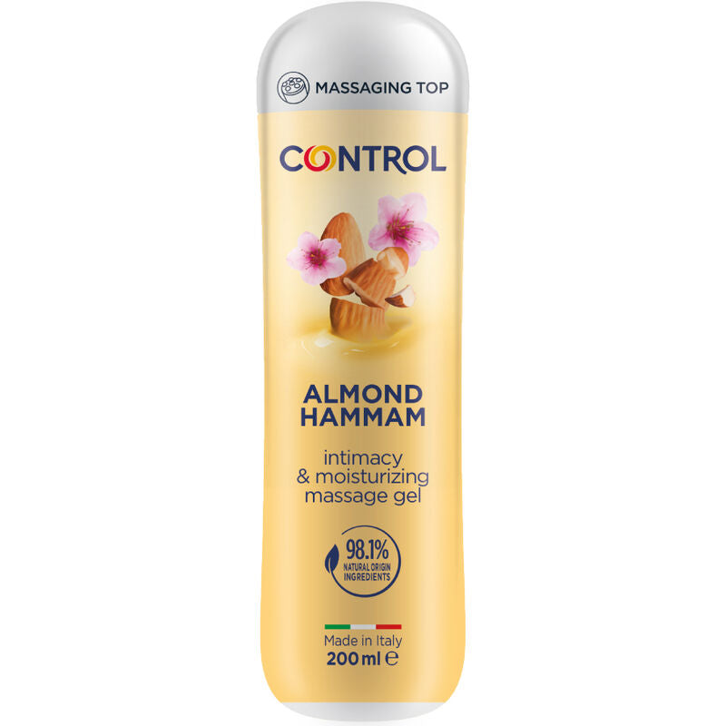 Gel massage intime 3-en-1 lait d'amande — emballage