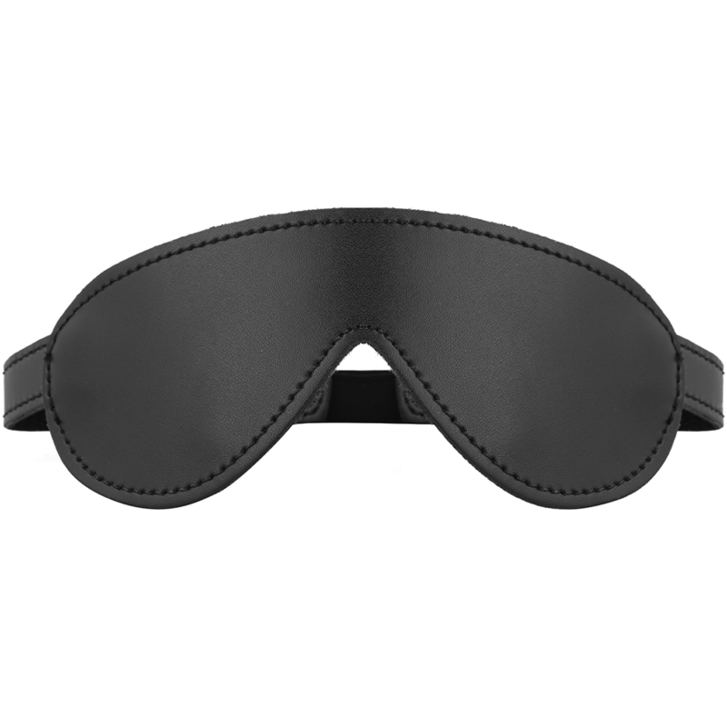 Masque pour les yeux en cuir végétal — vue de profil