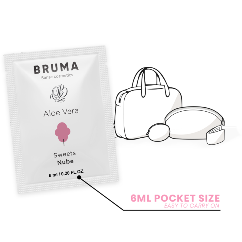 BRUMA GEL GLISSANT A L ALOE VERA SAVEUR BONBONS 6 ML