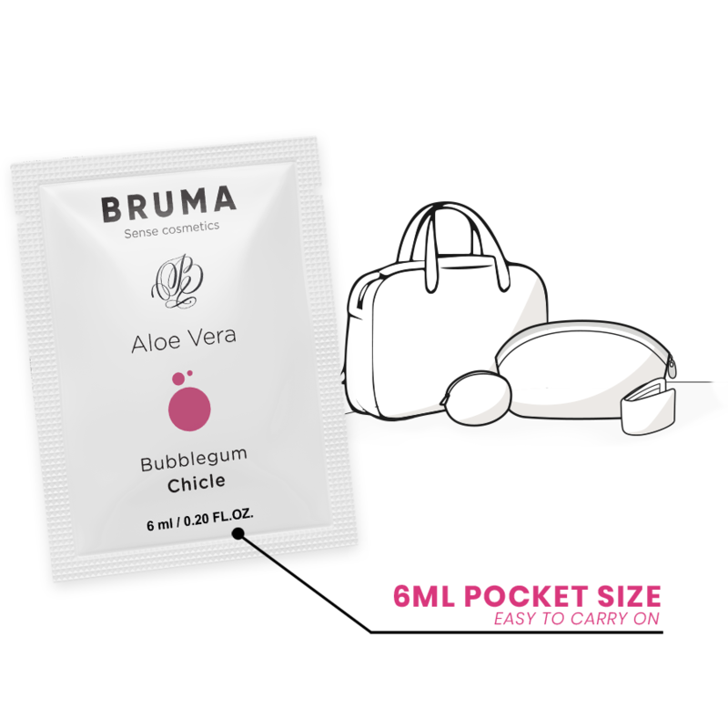 BRUMA GEL GLISSANT ALOE VERA SAVEUR BUBBLEGUM 6 ML