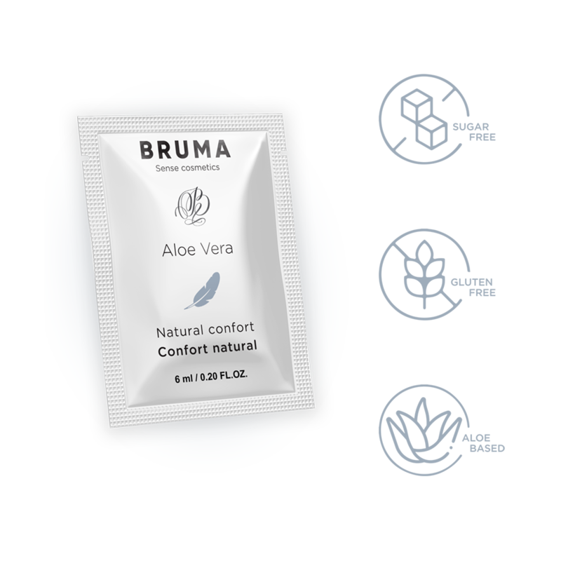 BRUMA GEL GLISSANT ALOE VERA CONFORT NATUREL 6 ML