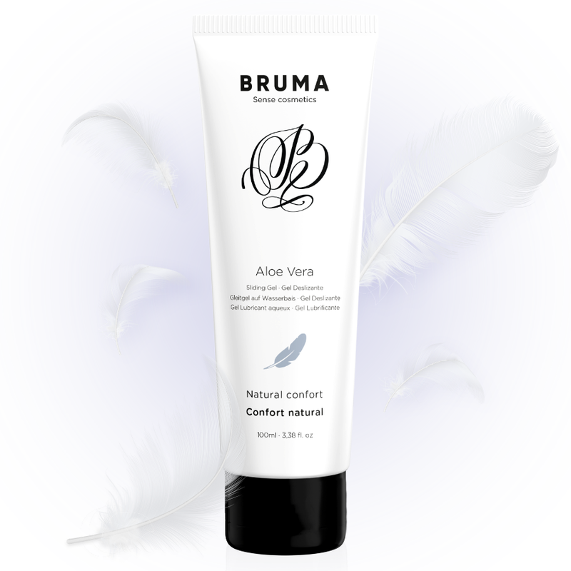 Lubrifiant naturel sans parfum enrichi en aloe vera — gros plan