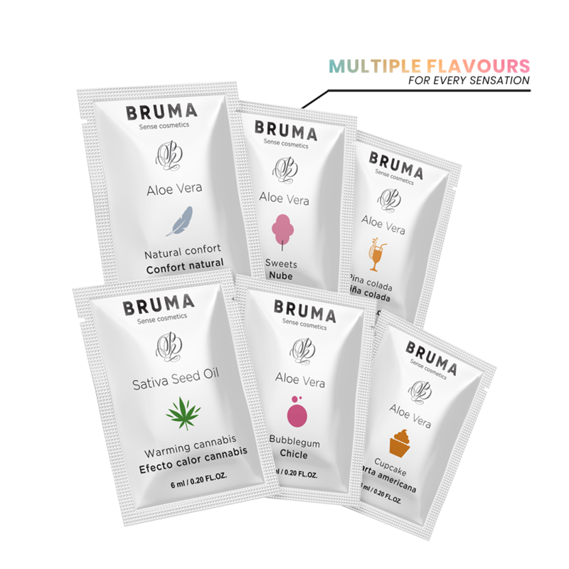 BRUMA GEL GLISSANT A L ALOE VERA SAVEUR CUPCAKE 6 ML
