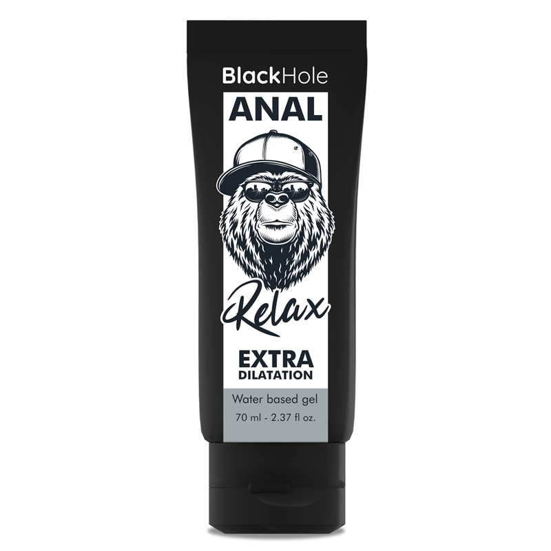 Gel dilatateur anal extra fort — Anal Relax 70 ml · Black Hole · Lubs & Sprays Relaxants Anal