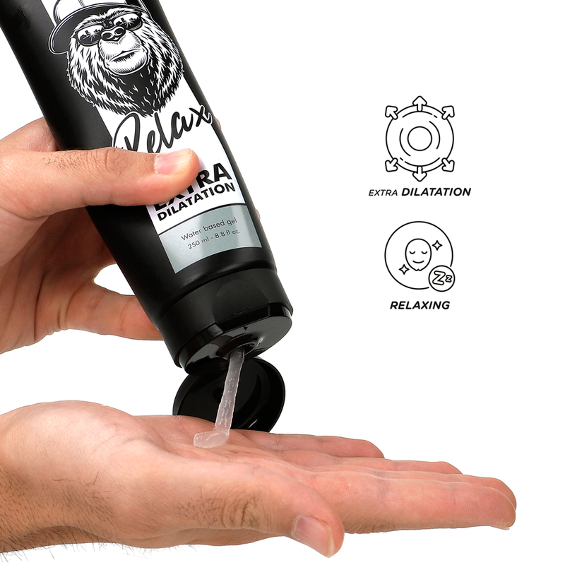 Gel dilatateur anal extra dilatation — gros plan