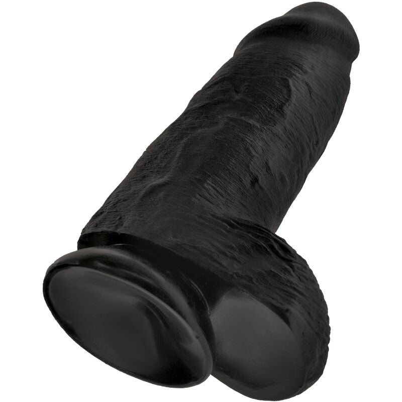 KING COCK PENIS REALISTE CHUBBY 23 CM NOIR