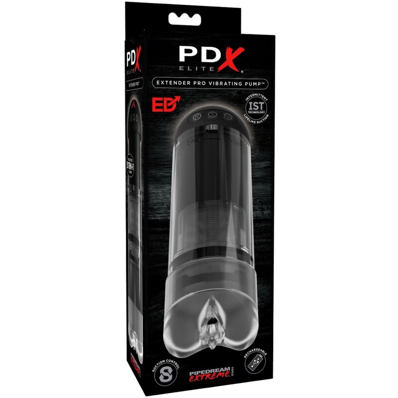 PDX ELITE VIBRATEUR STROKER EXTENDER PRO