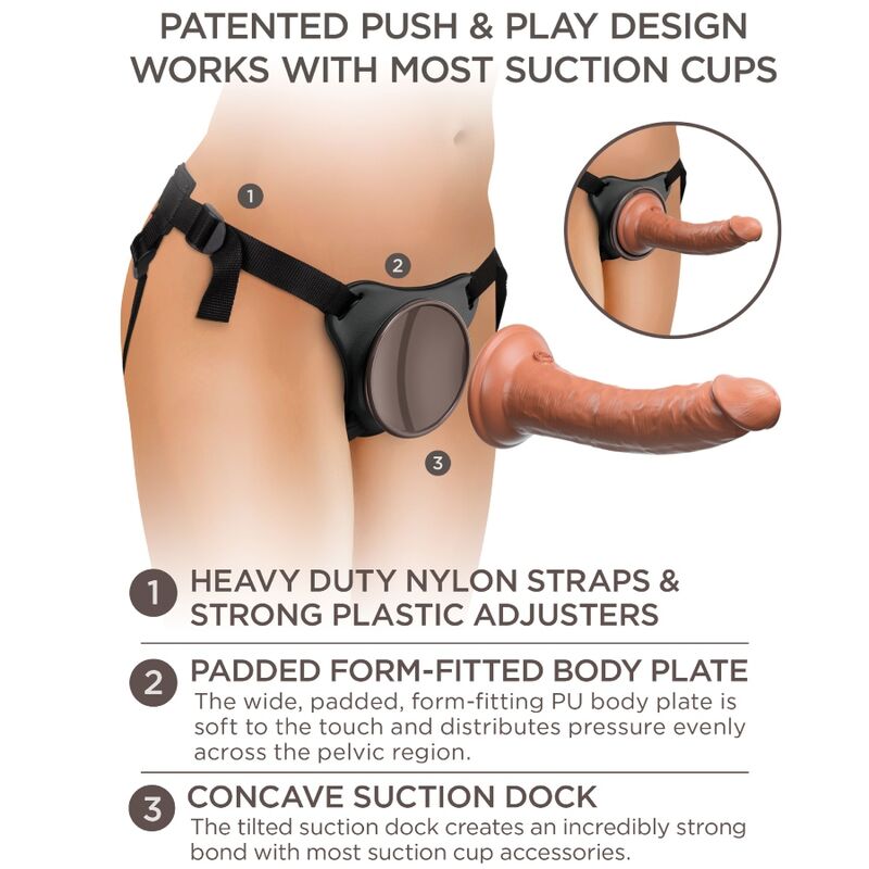 King Cock Elite Beginner Body Dock Kit 17.8 cm