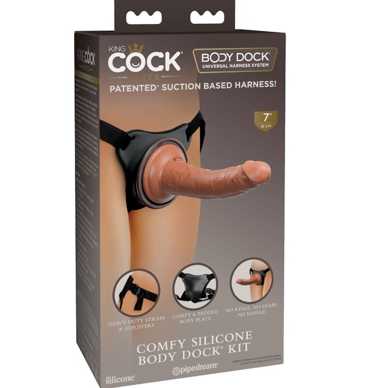 King Cock Elite Beginner Body Dock Kit 17.8 cm