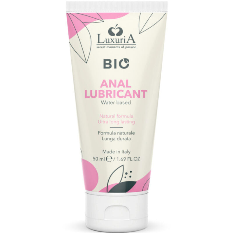 Lubrifiant anal bio 50 ml — Luxuria Bio · Intimateline Luxuria · Lubrifiants Bio
