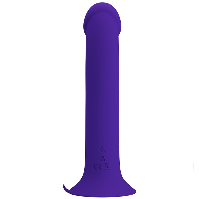 Gode vibrant à pulsations latérales 19 cm — en situation