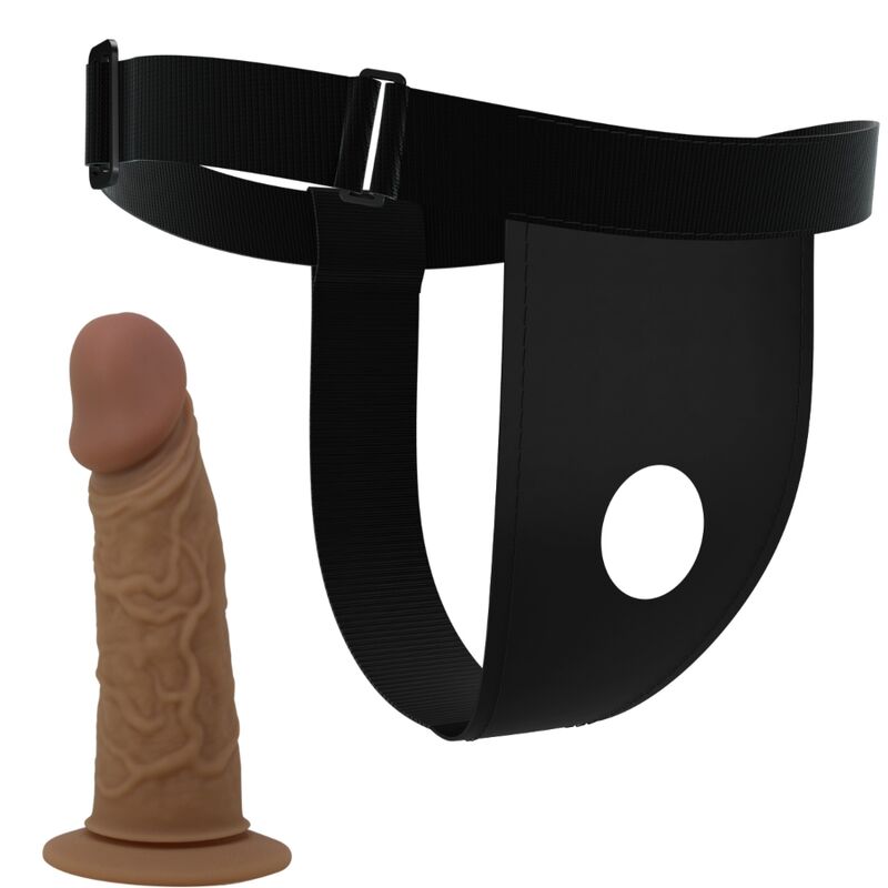 Harnais slip Pretty Love avec gode inclus — autre angle
