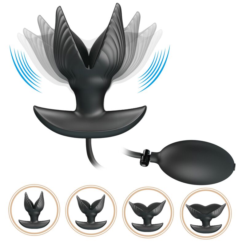 PRETTY LOVE PLUG ANAL GONFLABLE RECHARGEABLE