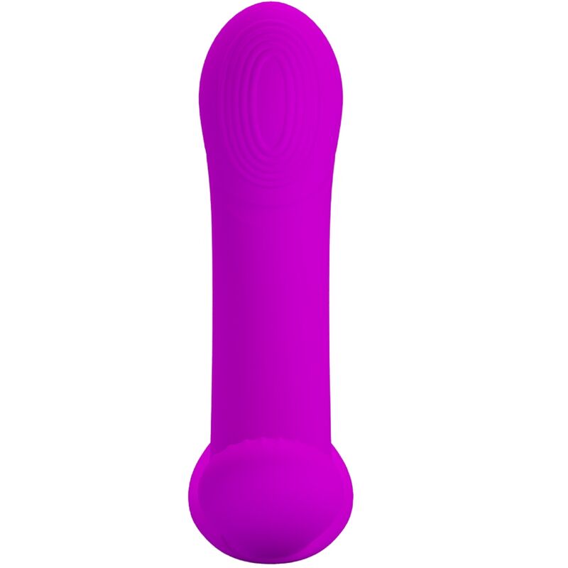 Stimulateur prostate + périnée courbé 12+10 modes — gros plan
