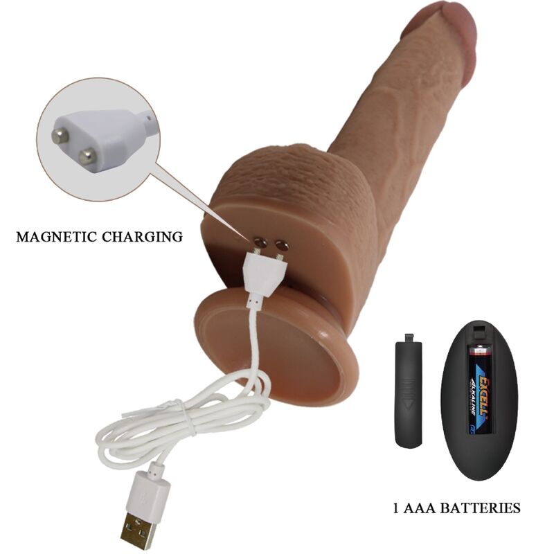 PRETTY LOVE VIBRATEUR GODE REALISTE TOMMY 225 CM