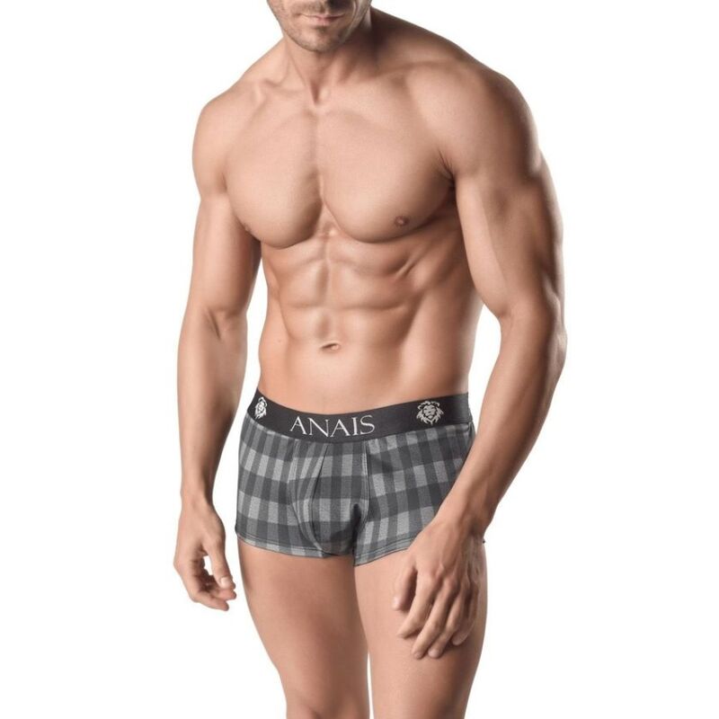 Boxer imprimé carreaux gris — Aegis · Anais Men Boxer & Brief · Boxers